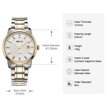 Load image into Gallery viewer, BALCO Watches For Men Automatic Business Wristwatch