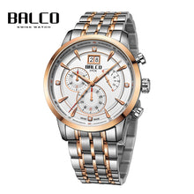 Load image into Gallery viewer, BALCO Chronograph Watches With Calendar Quartz Wristwatch