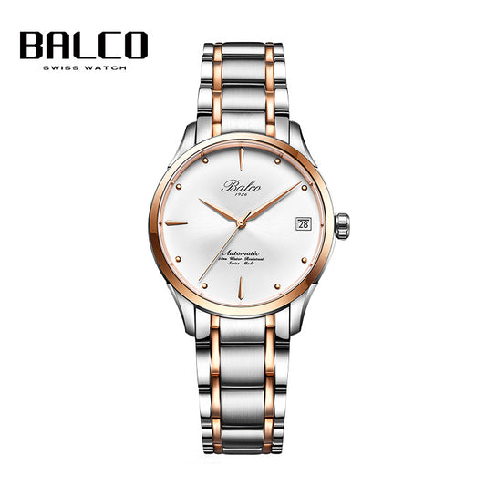 BALCO Ladies Watches-Automatic,Stainless Steel,Simple Wristwatches for Gifts