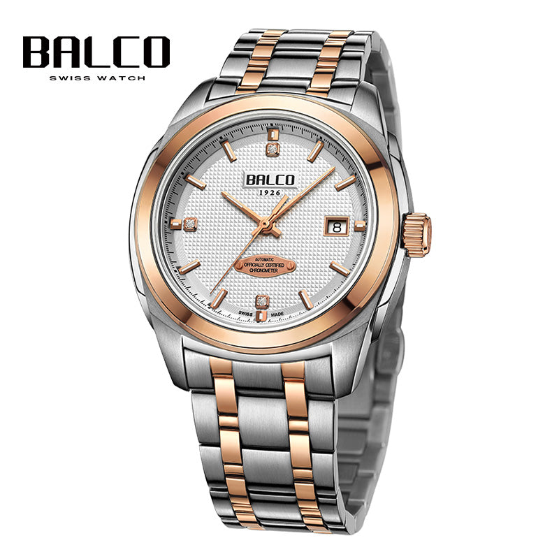 BALCO Men Automatic Watch-Sapphire Glass,41mm Dial, Business Style For His