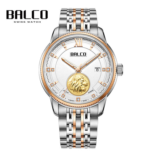 BALCO Automatic Watches For Men-Gold,Sapphire Glass,Luxury Gifts for Birthday