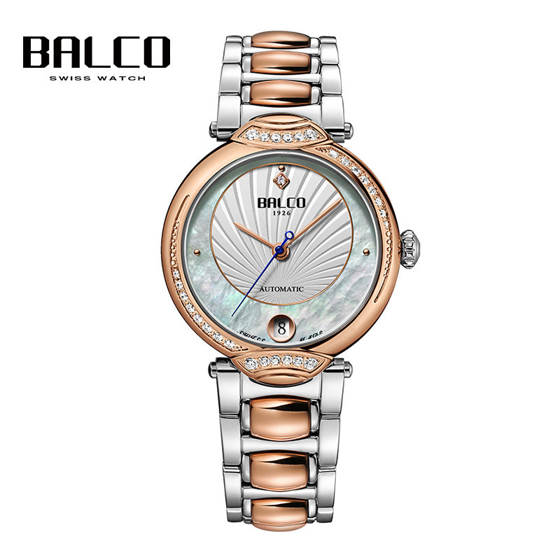 BALCO Women's Watch 33mm Fashion Rose Gold Wristwatches