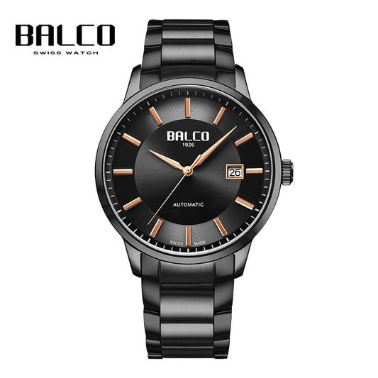 BALCO Swiss Watch For Men- Stainless Steel,Classic Style for Business Meeting