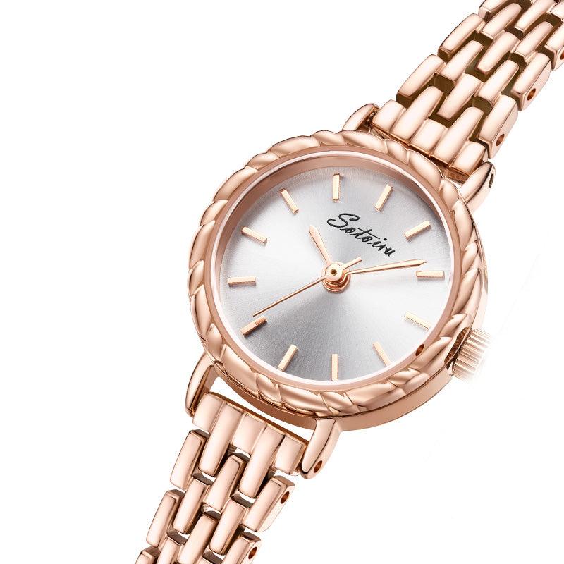 Sotoiru Light Luxury Women Watches Small Round Watch T2021