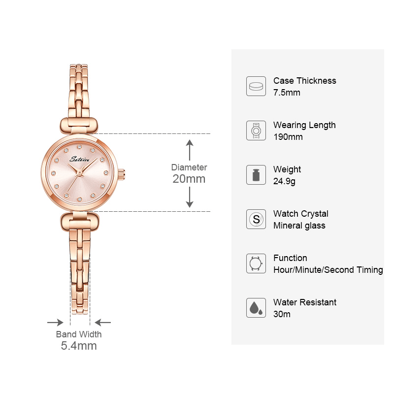 Sotoiru Women Watches Simple Quartz Watch T2017