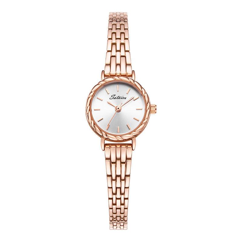 Sotoiru Light Luxury Women Watches Small Round Watch T2021