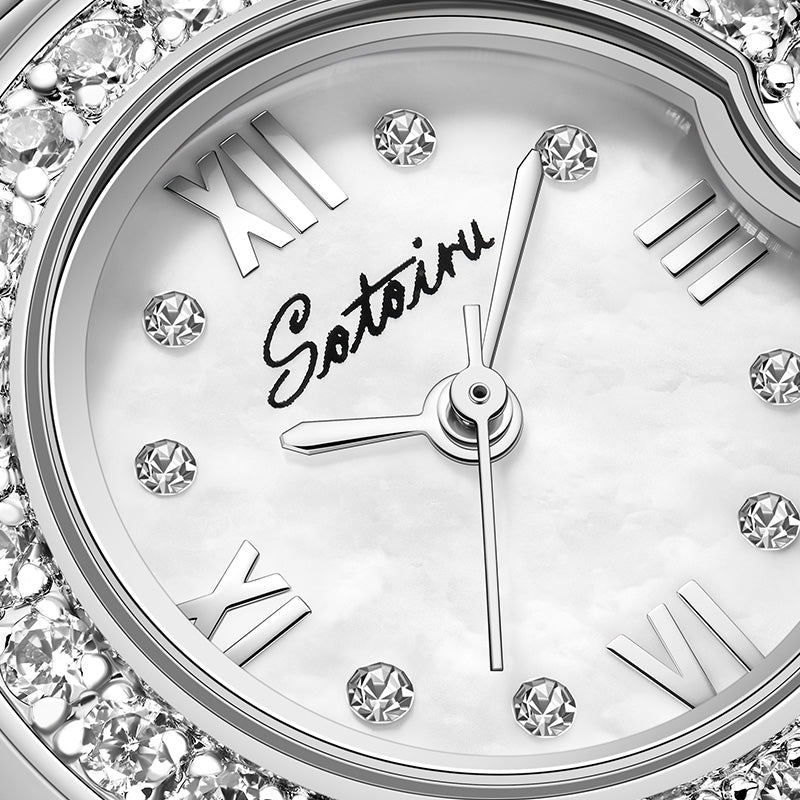 Sotoiru Women Watches With Zircon Gems Watch T2002