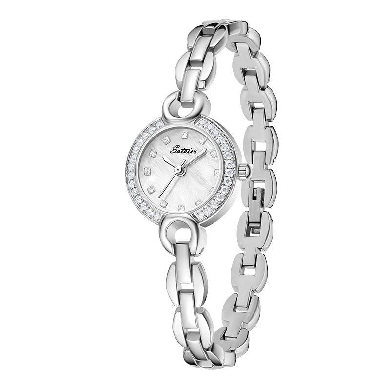 Sotoiru Women's Watch Round Minimal Bracelet Watch for Cocktail Party