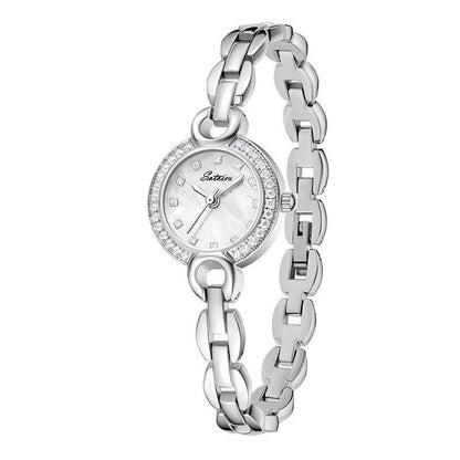 Sotoiru Women's Watch Round Minimal Bracelet Watch for Cocktail Party