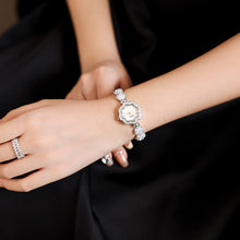 Load image into Gallery viewer, Sotoiru Women Watches Light Luxury Flowers Full Zircon Watch T2028