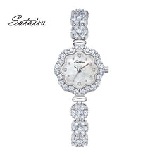 Load image into Gallery viewer, Sotoiru Women Watches Light Luxury Flowers Full Zircon Watch T2028