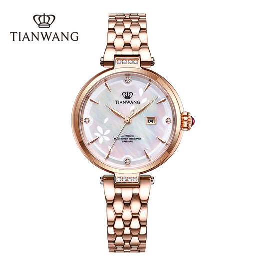 TIAN WANG Women Watch Fashion Rose Gold Watches 51176