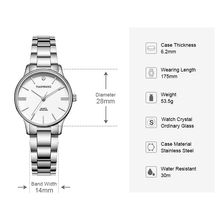 Load image into Gallery viewer, TIAN WANG Women Watches Fashion Silver Watch LS31332