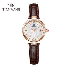 Load image into Gallery viewer, TIAN WANG Women Watches Fashion Leather Watch For Her Gift LS31368P