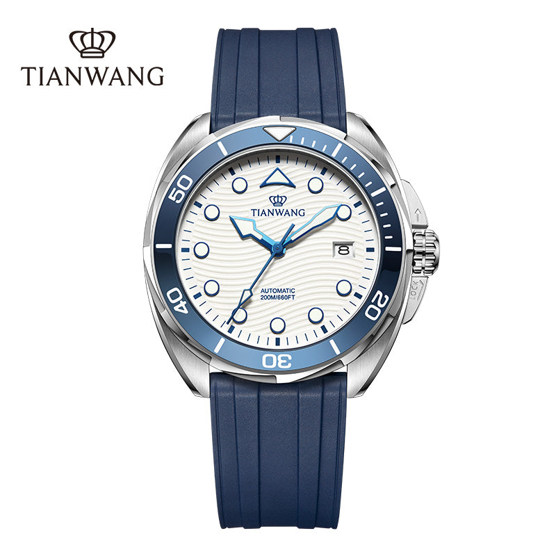 TIAN WANG Men Diving Watch 20ATM Sports Mechanical Watches GS201392